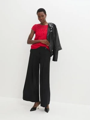 Kurtka typu biker ze skóry jagnięcej nappa bonprix