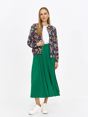 Kurtka typu bomberka w drobne kwiaty Top Secret