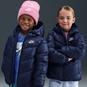 Kurtka typu puffer dla małych dzieci All Day Play Nike - Niebieski