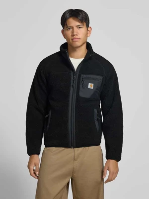 Kurtka typu teddy z brustaszą model 'PRENTIS LINER' Carhartt WIP Czarny