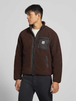 Kurtka typu teddy z brustaszą model 'PRENTIS LINER' Carhartt WIP Średniobrązowy