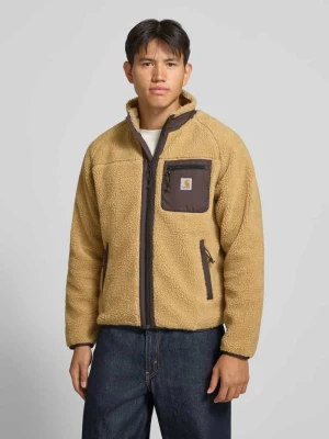 Kurtka typu teddy z brustaszą model 'PRENTIS LINER' Carhartt WIP Średniobrązowy