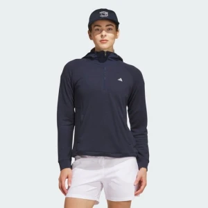Kurtka ULTIMATE365+ COURSE CONTROL HYBRID QUARTER-ZIP HOODIE Adidas Collegiate Navy