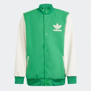 adidas Originals Kurtka Varsity uniseks Kurtki dresowe zielony rozmiar Odzież