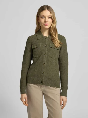 Kurtka w dzianinowym wyglądzie, krój regular fit Christian Berg Woman