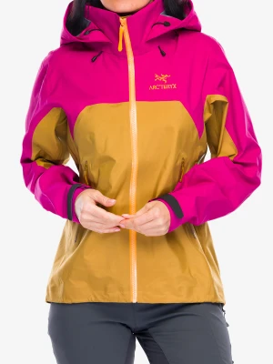 Kurtka w góry damska Arcteryx Beta AR Jacket - yukon/amaranthus/edziza