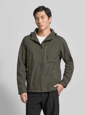 Kurtka w kroju regular fit z aplikacją z logo Killtec