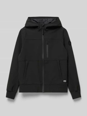 Kurtka w kroju regular fit z aplikacją z logo model 'Yoezo' CARS JEANS