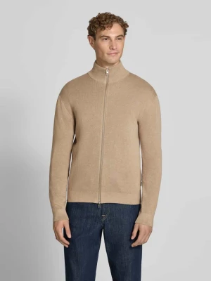 kurtka w kroju regular fit z czystej bawełny model 'MILANO' Jack&Jones Beżowy melanż