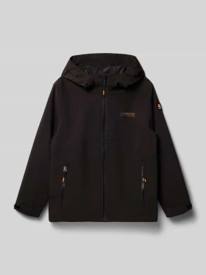 kurtka w kroju regular fit z detalem z logo Killtec