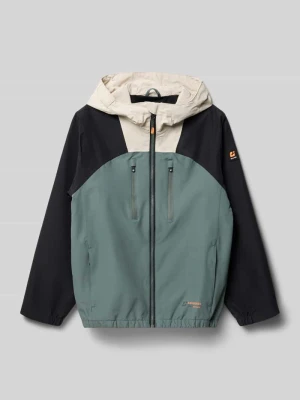 kurtka w kroju regular fit z detalem z logo Killtec