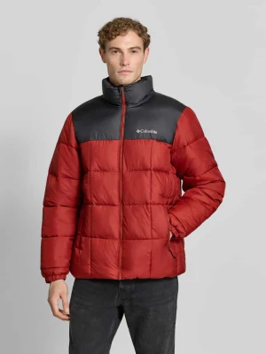 kurtka w kroju regular fit z efektem pikowania model 'Puffect™' Columbia Bordowy