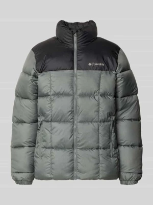 kurtka w kroju regular fit z efektem pikowania model 'Puffect™' Columbia Oliwkowy