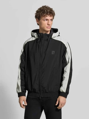 kurtka w kroju regular fit z kapturem model 'BAVO2621' HUGO