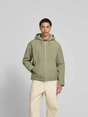 kurtka w kroju regular fit z kapturem Won Hundred Khaki