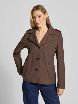 Kurtka w kroju regular fit z kołnierzem z połami Christian Berg Woman Selection