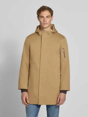 kurtka w kroju regular fit z mieszanki bawełny model 'Globe Evo' G-LAB Piaskowy