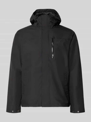 kurtka w kroju regular fit z nadrukiem z logo model 'Juell' Helly Hansen Czarny