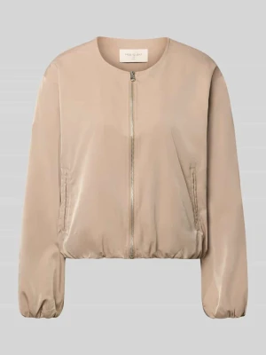 Kurtka w kroju regular fit z okrągłym dekoltem model 'Rachel' FREE/QUENT