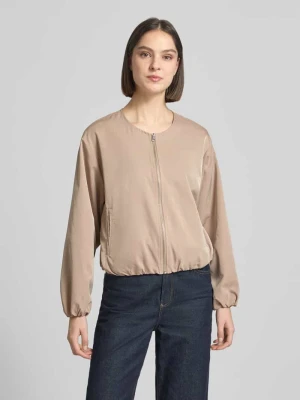 Kurtka w kroju regular fit z okrągłym dekoltem model 'Rachel' FREE/QUENT