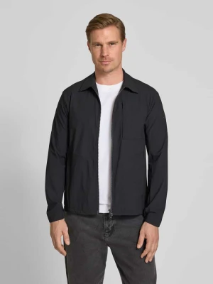 kurtka w kroju regular fit z wykładanym kołnierzem model 'Motion' SCANDINAVIAN EDITION