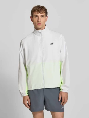 Kurtka w kroju regular fit ze stójką model 'Fast Days' New Balance