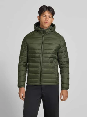 Kurtka w pikowanym stylu o kroju regular fit model 'KINGSLEY' Jack&Jones Średniobrązowy