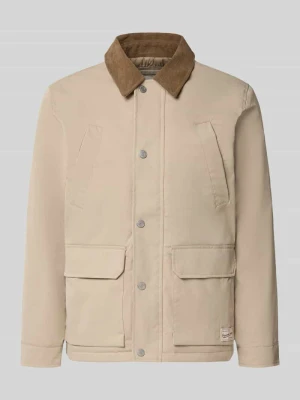 Kurtka w pikowanym wyglądzie, krój regular fit Jack&Jones Beżowy