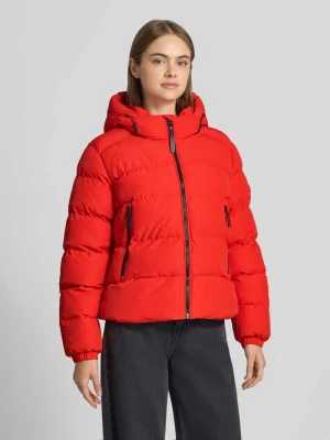 Kurtka w pikowanym wyglądzie, krój regular fit Superdry Czerwony