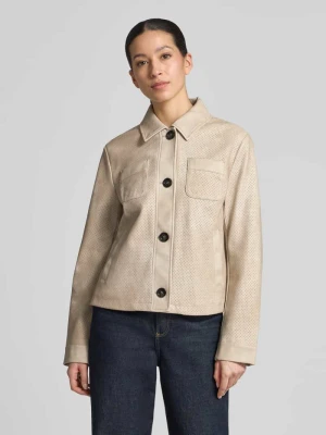 Kurtka w skórzanym wyglądzie, krój regular fit Amber & June