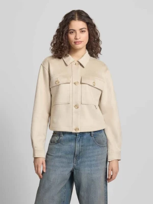 Kurtka w skórzanym wyglądzie o kroju regular fit z kieszeniami z klapką na piersi model 'BELICIA LIFE' Only