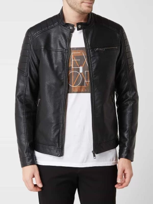 Kurtka w stylu Biker model ‘Rocky’ jack & jones