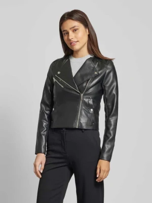 Kurtka w stylu Biker z kieszenią zapinaną na zamek błyskawiczny model ‘RILEY RIO’ Vero Moda Outdoor