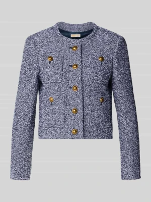 Kurtka w stylu bouclé o kroju slim fit MICHAEL Michael Kors