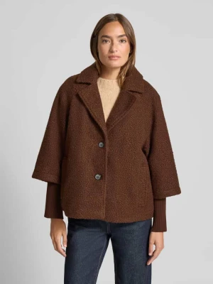Kurtka w stylu peleryny o kroju regular fit ze stójką Tom Tailor