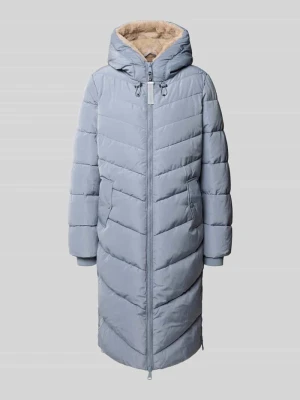 Kurtka w stylu puffer z kapturem s.Oliver Jasnoniebieski