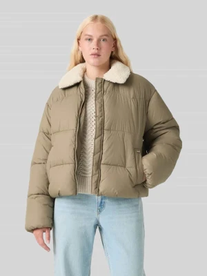 Kurtka w stylu puffer z kołnierzem sherpa PALMER Levi's Khaki