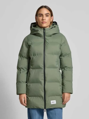 Kurtka w stylu puffer z naszywką z logo model 'Tanare' khujo