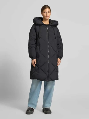 Kurtka w stylu puffer o kroju oversized z zamkiem błyskawicznym dwustronnym Jake*s Czarny