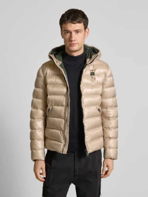 Kurtka w stylu puffer z zamkiem błyskawicznym dwustronnym Model 'ADAMS' Blauer USA