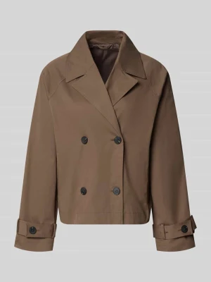 kurtka w stylu trenczu o kroju regular fit z mieszanka bawełny model 'NEW CILO' Selected Femme