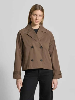 kurtka w stylu trenczu o kroju regular fit z mieszanka bawełny model 'NEW CILO' Selected Femme