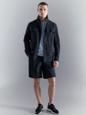 Kurtka water repellent Thermolite® granatowy - Mężczyzna - - MANGO MAN