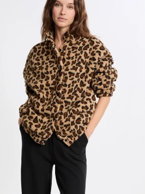 Kurtka we wzory z efektem polaru Etam