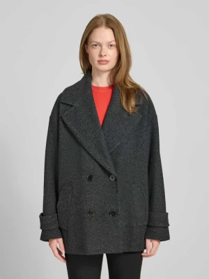 Kurtka wełniana o kroju oversized z mieszanki wełny model ‘FANTINO’ Marella