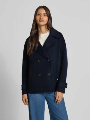 Kurtka wełniana o kroju regular fit z kołnierzem z połami model ‘Oxford’ BRAX