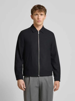 Kurtka wełniana z kołnierzykiem typu kent Les Deux