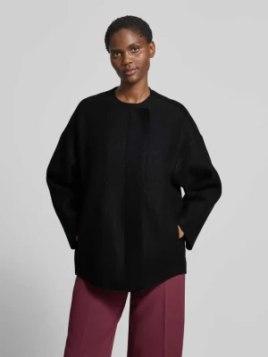 Kurtka wełniana z okrągłym dekoltem LANIUS