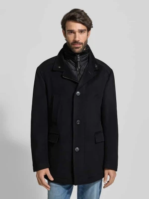 Kurtka wełniana ze stójką i kieszeniami z patką model ‘Gary’ JOOP! Collection