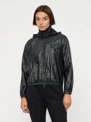 Kurtka wiosenna Armani Exchange czarny melanż